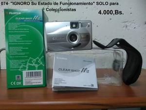Camara Fotografica Fujifilm, Modelo Clearshot Mii, 35mm