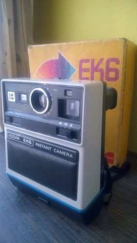 Camara Instantanea Kodak Ek6 Para Coleccionistas