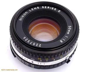 Lente Nikon 50mm 1:1.8