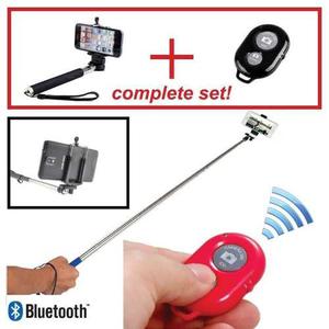 Monopod Selfies Con Control Bluetooth, Android Y Iphone