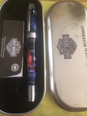 Pluma Fuente Harley Davidson Hecha Por La Marca Waterman