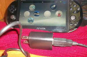 Ps Vita Slim Chipeado Con Memoria De 8gb Wi Fi