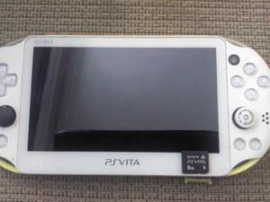 Ps Vita Sony Modelo Slim Chipiado Memoria 8gb Modelo Japones