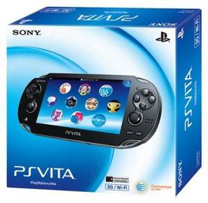 Psvita 3g Wifi + Memoria De 4gb, Estuche Viajero Y 4 Juegos