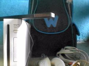 Wii Nuevo Con Su Bolsito Y Sus Acesorio