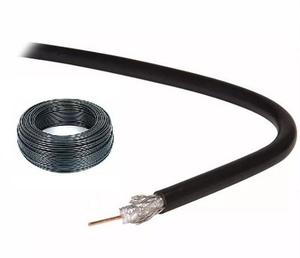 Cable Coaxial Rg6 - Mts - Negro