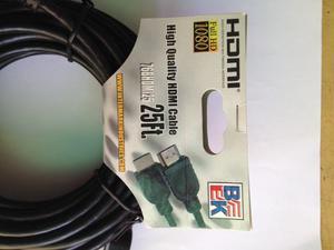 Cable Hdmi Bk, Full Hdmi 25ft