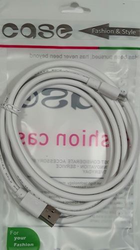 Cable Usb Samsung Y Androi V8,garantizado 2 Mts, !