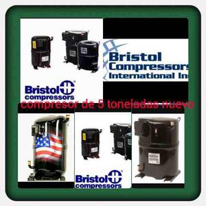 Compresor De  Btu Nuevo 3 Ph Bristol En 220 Voltios