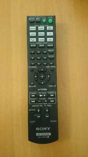 Control Remoto Sony System Audio Original Rm-aau135 Nuevo!!!