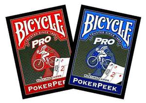 Cartas De Poker Y Magia Bicycle Poker Peek Pro Originales