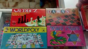 Juegos Mesa Familiares De Cartón Duro, Bingo,monopolio,
