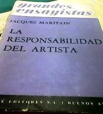 La Responsabilidad Del Artista De Jacques Maritain