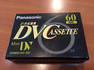 Cinta Mini Casette Vídeo Dvc  Minutos Panasonic