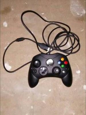 Control De Xbox Clasico Negro Original