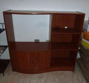 Mueble Para Televisión Y Biblioteca Solo Entrega Personal