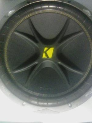 Bajo Kicker 12, 8 Ohms