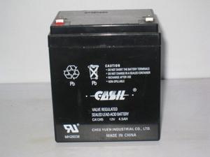 Bateria Para Central Contra Incendimarca Casil 12v A 4,5 Ah