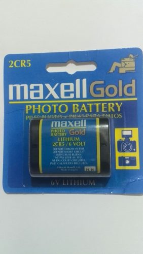 Baterias 2cr5 Maxell Gold