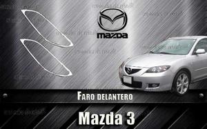 Cobertor Cromado De Faro Mazda 3