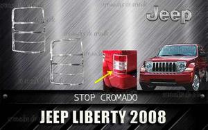 Cobertor Cromado De Stop Jeep Liberty  Al 