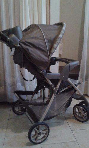 Combo Graco: Coche + Porta Bebe Con Base + Silla Para Carro