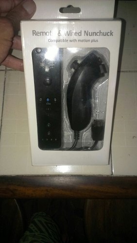 Control De Nintendo Wii Con Nunchuck Wireless