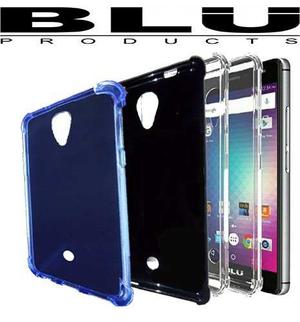 Forro Blu R1 Hd Case Protector Azul Transparente Y Negro