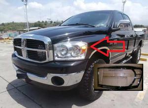 Kit Cromados Faros Delanteros Y Traseros Dodge Ram 