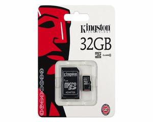Memoria Kingston De 32gb Micro Sd Con Adaptador (mayor)