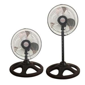 Ventilador De Pedestal Pequeño 10 Pulgadas Krk Negro