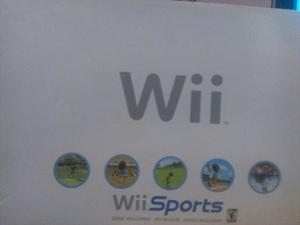 Wii Con Accesorios Y De Regalo 6 Juegos