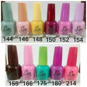 Esmalte - Pinturas De Uñas Lm 22ml