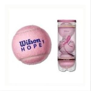 Pelotas De Tenis Wilson Rosadas Edicion Contra El Cancer