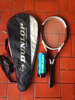 Raqueta De Tenis Dunlop + Funda