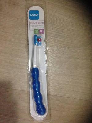 Cepillo De Dientes Para Bebé Marca Mam, A Partir De 6 Meses