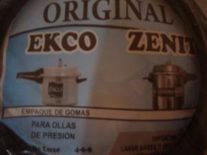 Gomas Ollas Ekco Y Zenit Original