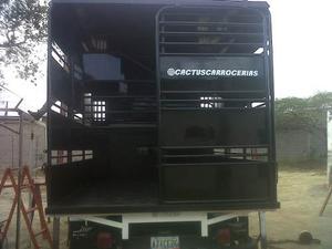Jaula Trailer Caballos 350 Camion Cactuscarrocerias Fabrica