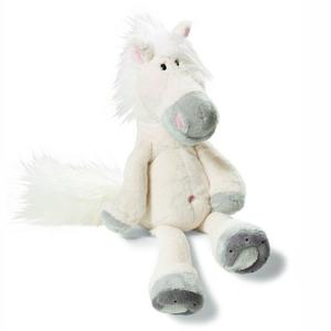 Nici Peluche 35cm Cod.  Caballo Blanco