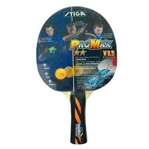 Raqueta Ping Pong Stiga Promax 2 Estrellas John´s Sports