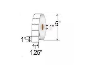 Rollo De  Etiquetas Generica 1,25 X 1