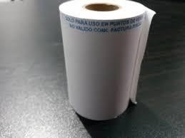 Rollo De Papel Termico 57mm X 40mm Puerto Ordaz