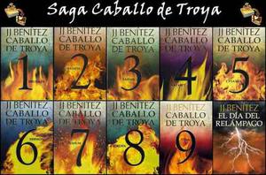 Saga Completa 10 Libros Caballo De Troya -j J Benitez En Pd