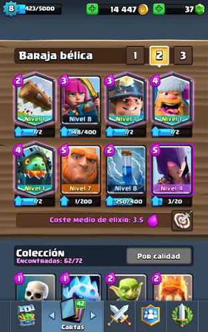 Clash Royale Oferton (4 Legendarias)