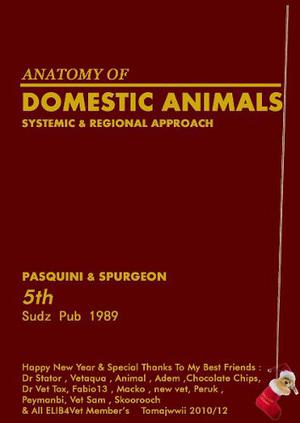 Anatomia De Animales Domesticos, Sistemica Y Regional En Pdf