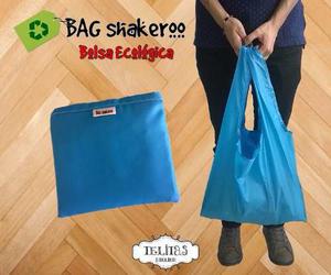 Bag Shakeroo Bolsa Ecológica Plegable Para Compras