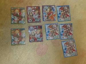 Barajitas De Shaman King Anime 9 Calcomanias Colección