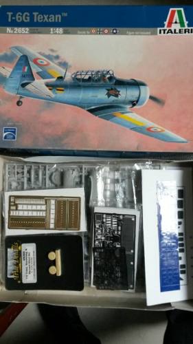 Avión Para Armar T-6 Texan 1/48 Italeri