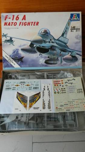 Avion Para Armar F-16a Italeri 1/48