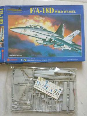 Avion Para Armar F/a 18d 1/72